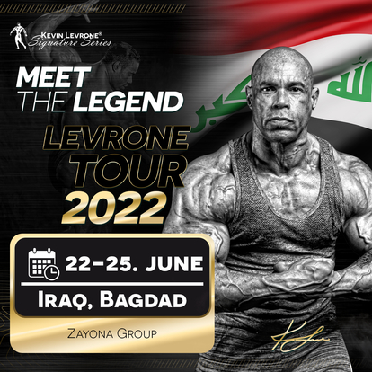 Levrone Tour 2022 - Iraq