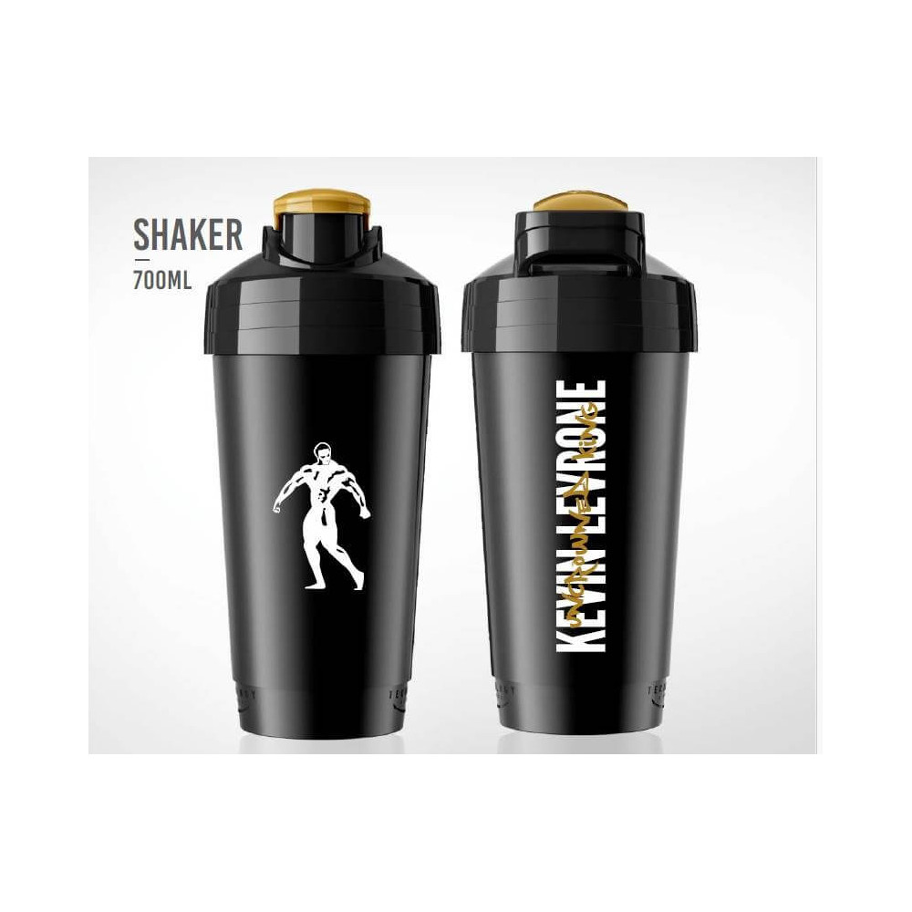 LEVRONE Shaker Uncrowned King 700 ml Black/Gold