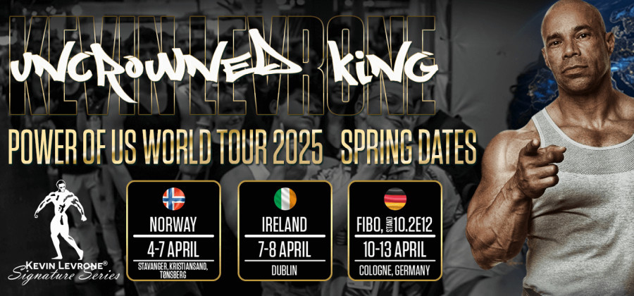 POWER OF US WORLD TOUR 2025 – SPRING DATES – MEET KEVIN LEVRONE LIVE!