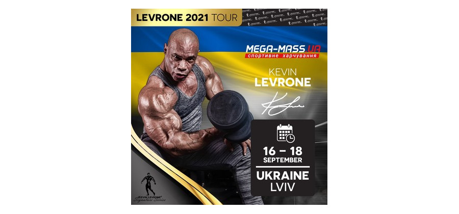 Kevin Levrone in Ukraine 2021