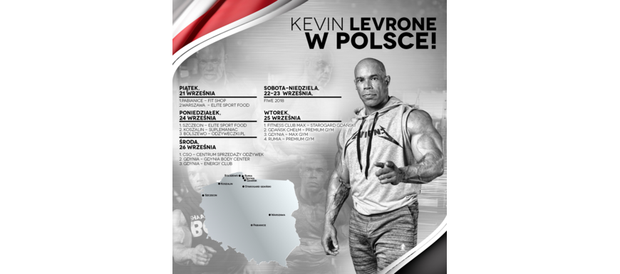 Kevin Levrone w Polsce!