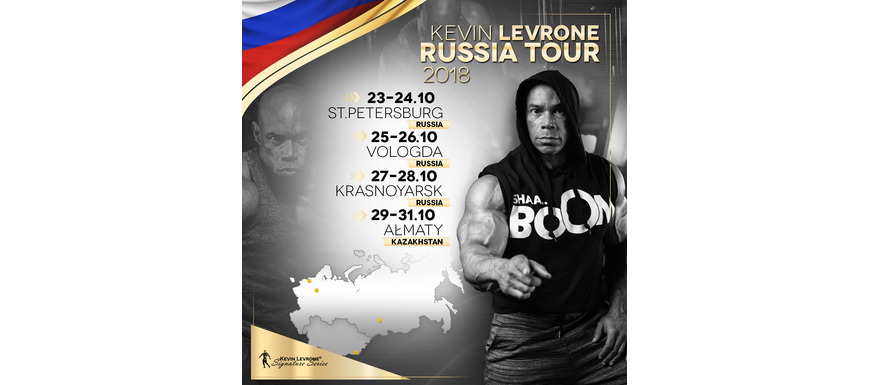 Levrone RUSSIA TOUR