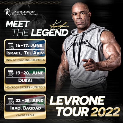 The Levrone Tour 2022 takes off!