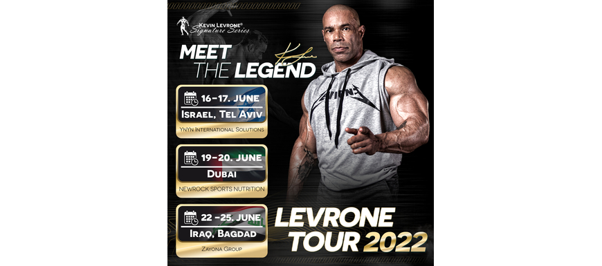 The Levrone Tour 2022 takes off!