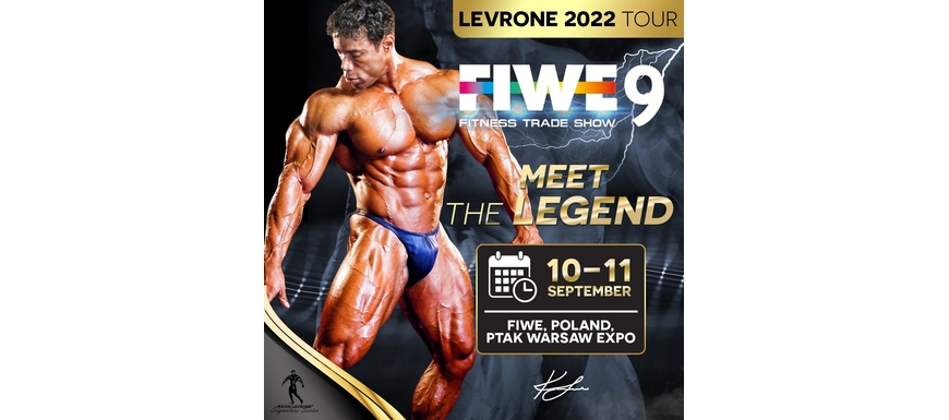 Levrone Tour 2022 - Poland - Fiwe Trade Show Warsaw
