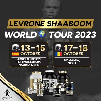 Levrone World Tour 2023 - SPAIN & ROMANIA